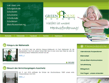 Tablet Screenshot of greenhouse-school.de